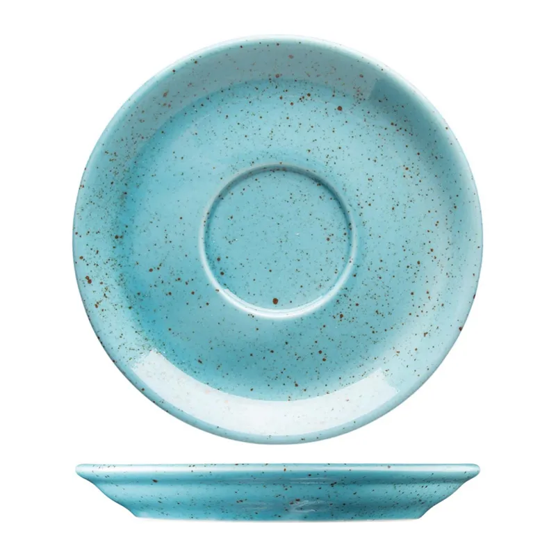 Lilien Lifestyle Fincan Tabağı, 13 cm, Arktik Mavi