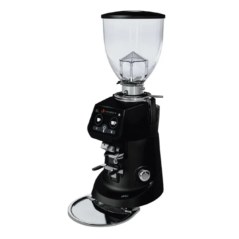 Fiorenzato F64 Evo Pro Dark Titanyum Soğutmalı On Demand Kahve Değirmeni, 64 mm, Siyah