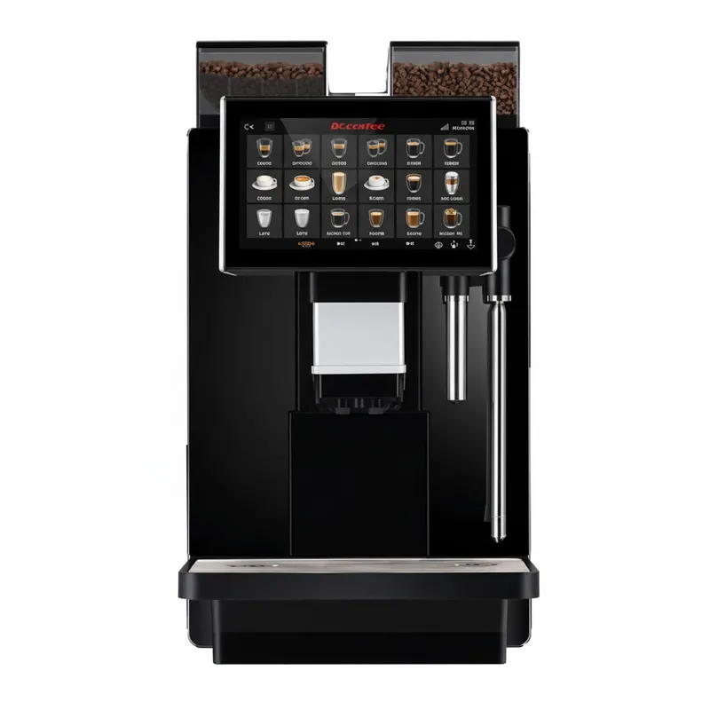 Dr.Coffee Coffee Express Süt Köpürtme Sistemi ve Sıcak Su Musluklu Şebeke Bağlantılı Süper Otomatik Kahve Makinesi