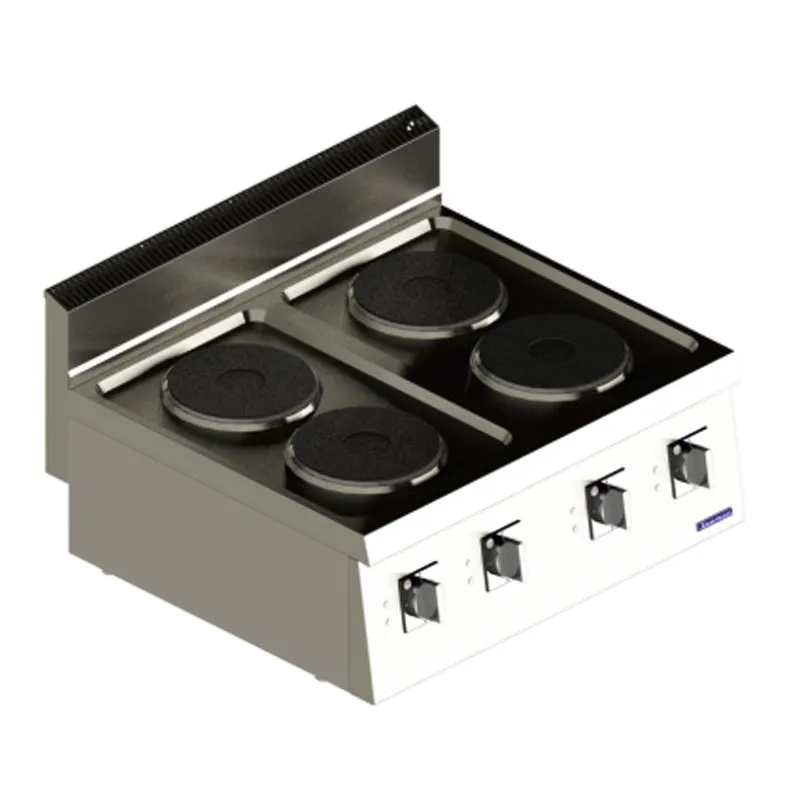 Seamac 700 Seri SEO870 4 Gözlü Ocak, 80x70x30 cm, Elektrikli