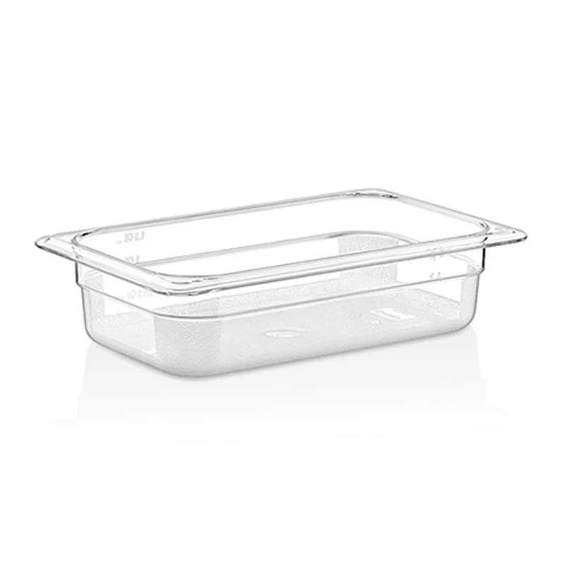 GastroPlast GN 1/4-65 mm Polikarbon Gastronorm Küvet