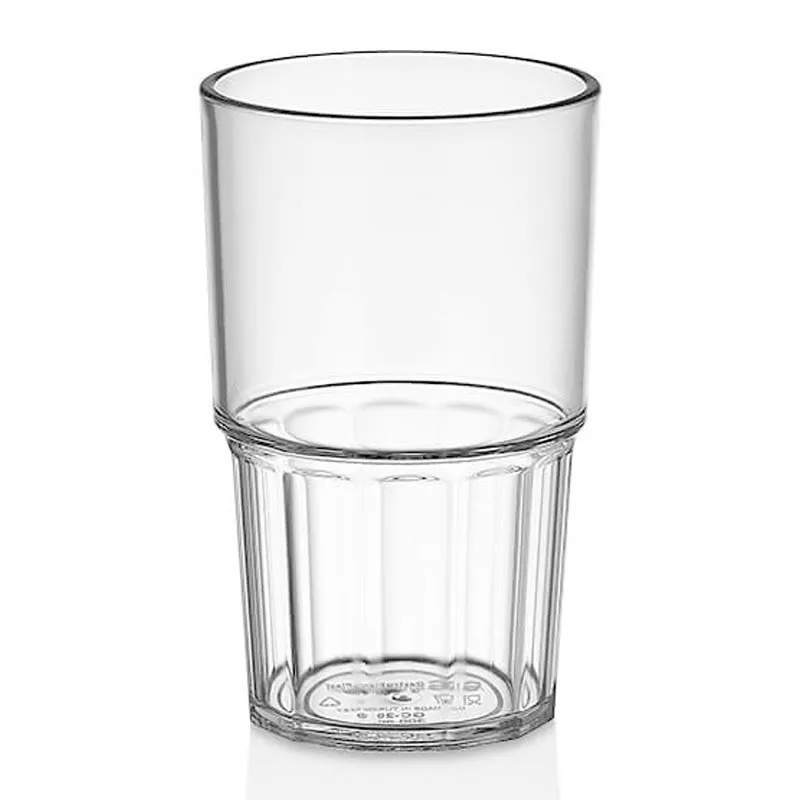 GastroCups İstiflenebilir Bardak, 300 ml, Polikarbonat, Şeffaf