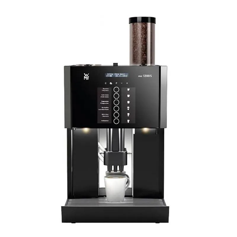 WMF 1200S Süper Otomatik Kahve Makinesi, Su Tanklı, Otomatik Süt Köpüğü, 4 L