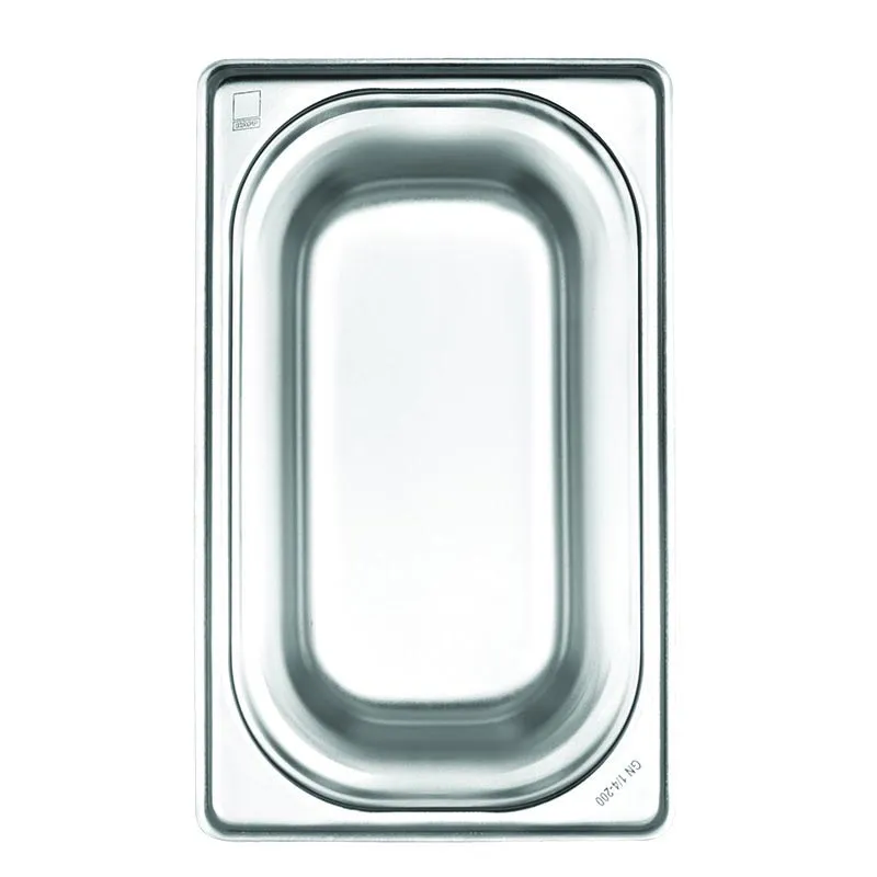 Kapp GN 1/4-40 mm Paslanmaz Çelik Standart Gastronorm Küvet