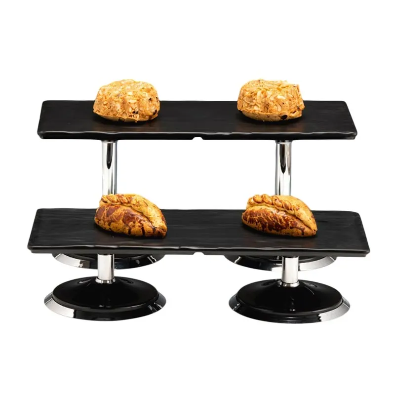 Zicco ZCP-825 Melamin Tepsili Teşhir Standı, 45x19x21 cm