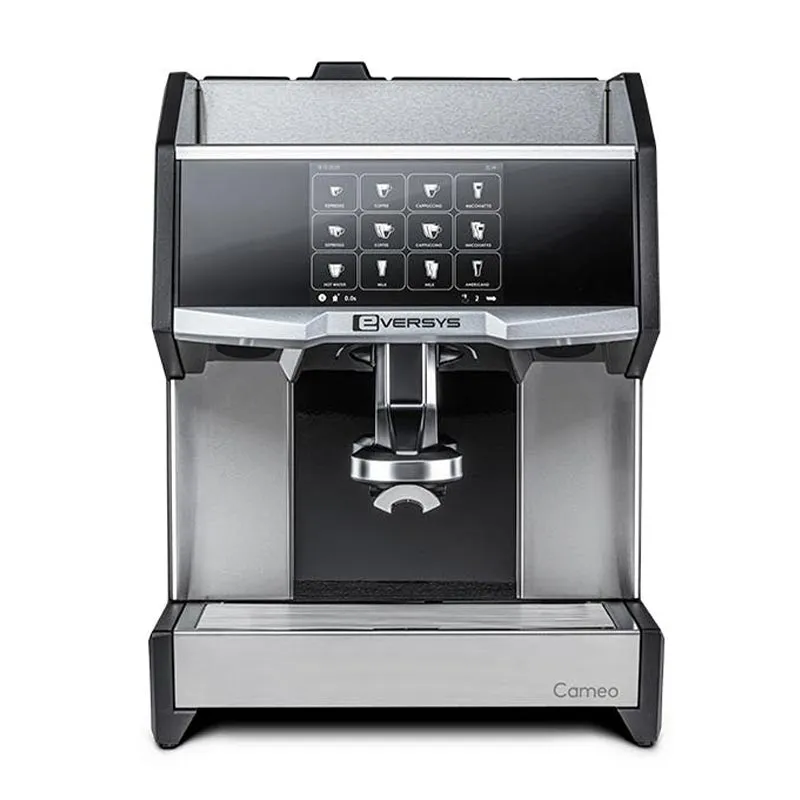 Eversys Cameo Core C2MS Süper Otomatik Espresso Makinesi, Otomatik Süt Sistemli, Tempest