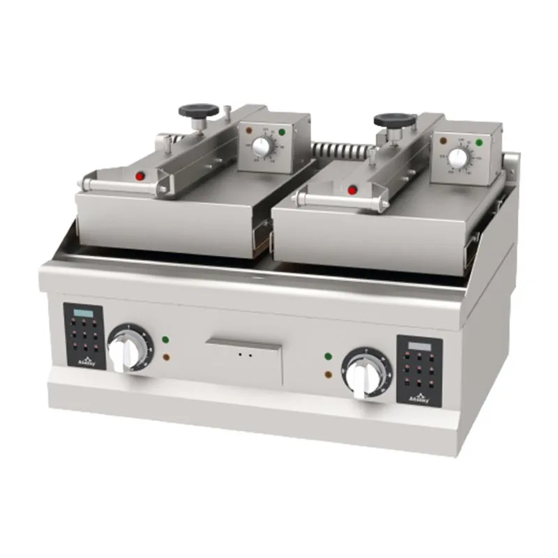 Atalay ACIE-02 S Çiftli Clam Grill Izgara, Elektrikli