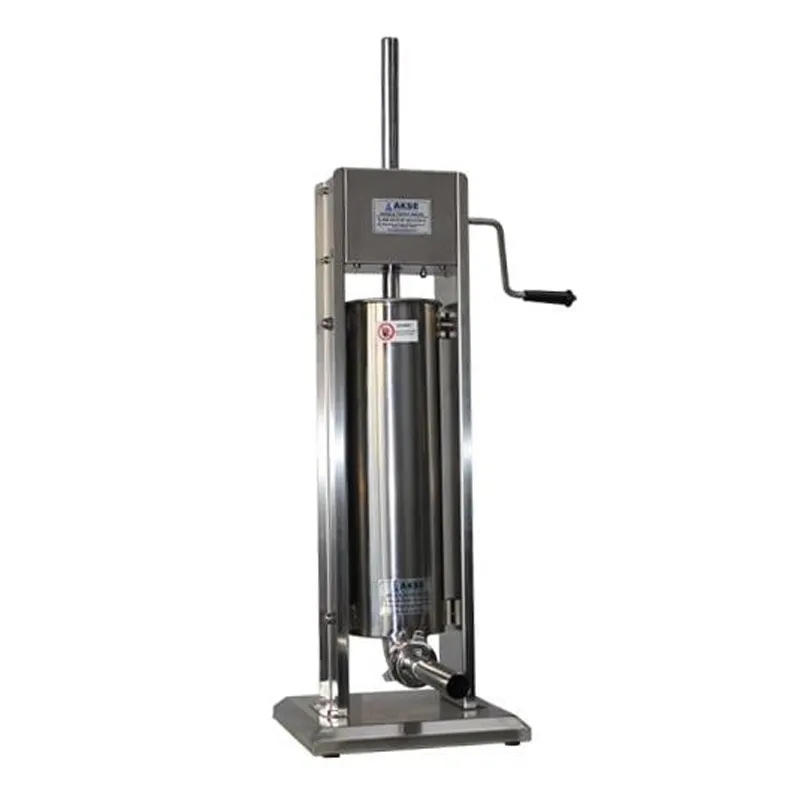 Lavion SD-7/D Manuel Dikey Sucuk ve Sosis Dolum Makinesi, 7 L