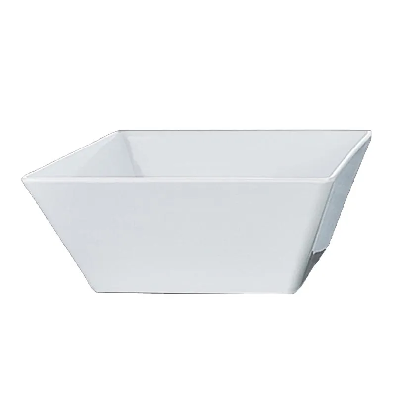 Biradlı BRD-206510 Melamin Derin Salata Sunum Kasesi, 24x24x10 cm