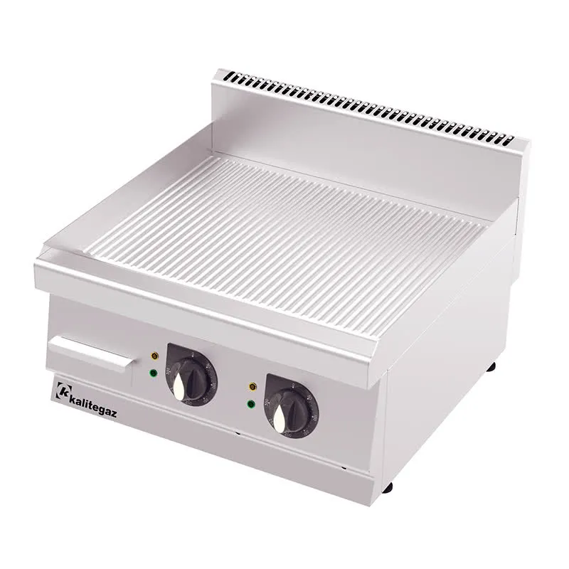 Rinnova 600 Serisi GG6060E Oluklu Pleyt Izgara, Elektrikli