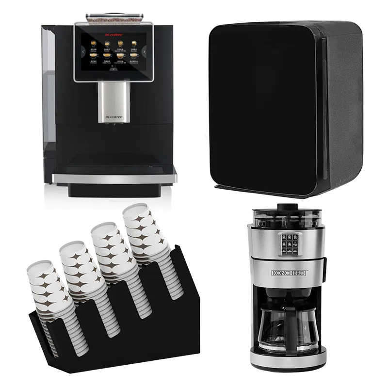 Dr.Coffee F10 Tam Otomatik Kahve Makinesi, 4 Parça Ofis Seti