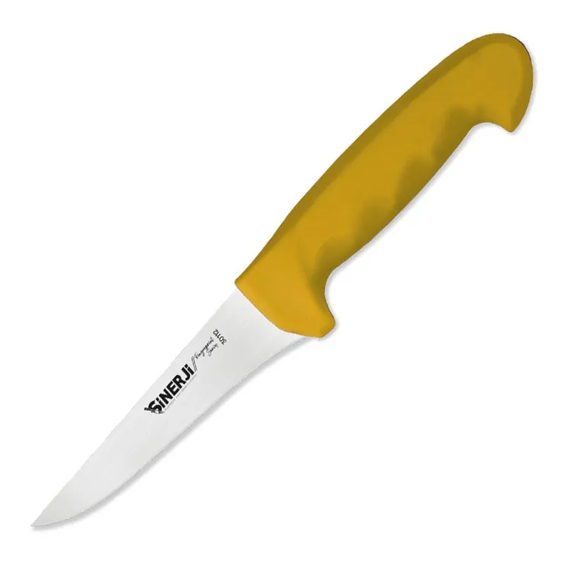 Sinerji Fingerprint No 2 Plastik Saplı Kemik Sıyırma Bıçağı, 16.5 cm, Sarı