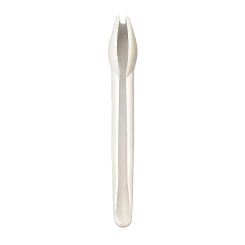 Zicco PDFSA Polikarbon Dişli Maşa, 23 cm, Beyaz