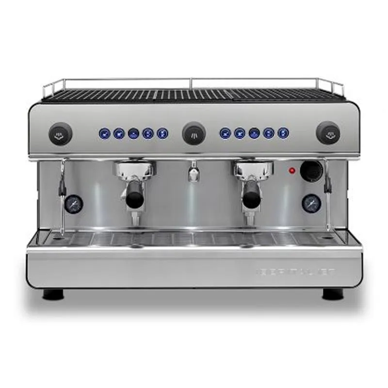 Iberital IB7 Tall Cup Espresso Kahve Makinesi, 2 Gruplu, Siyah