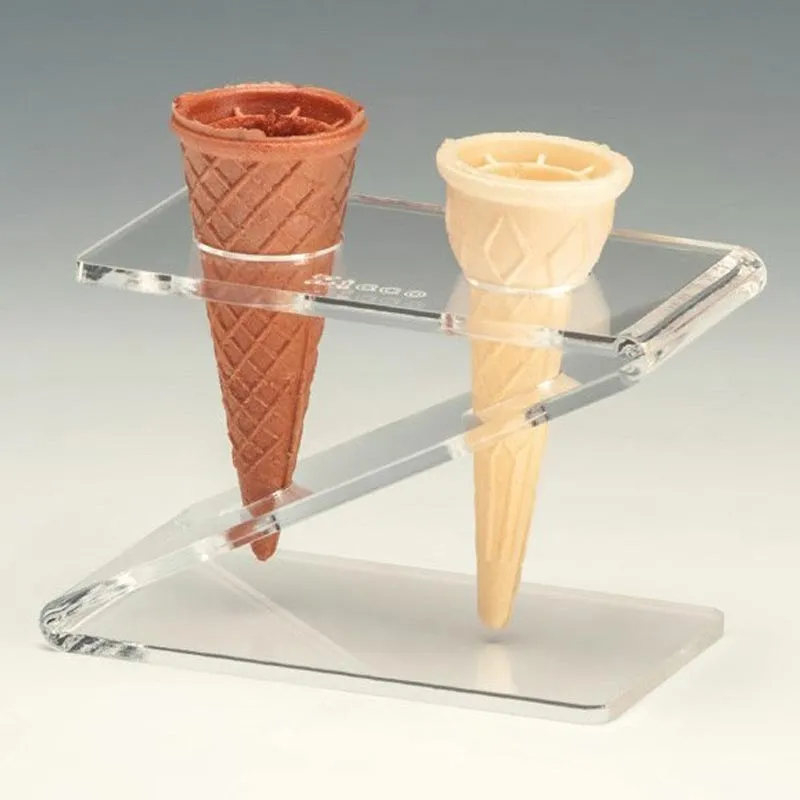 Zicco ZCP-745 Akrilik Dondurma Servis Standı, 8x14 cm