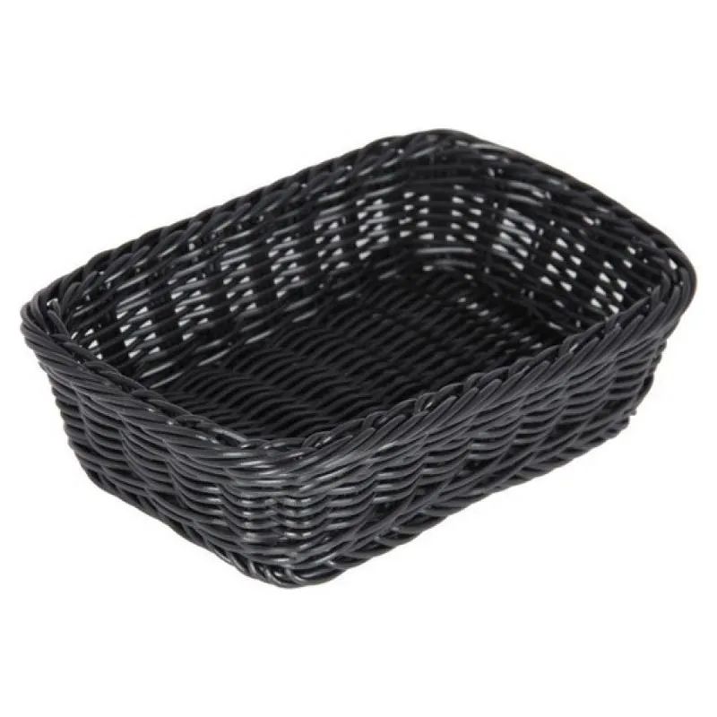 Gurmeaid Ekmek Sepeti, 26x24x8 cm, Siyah