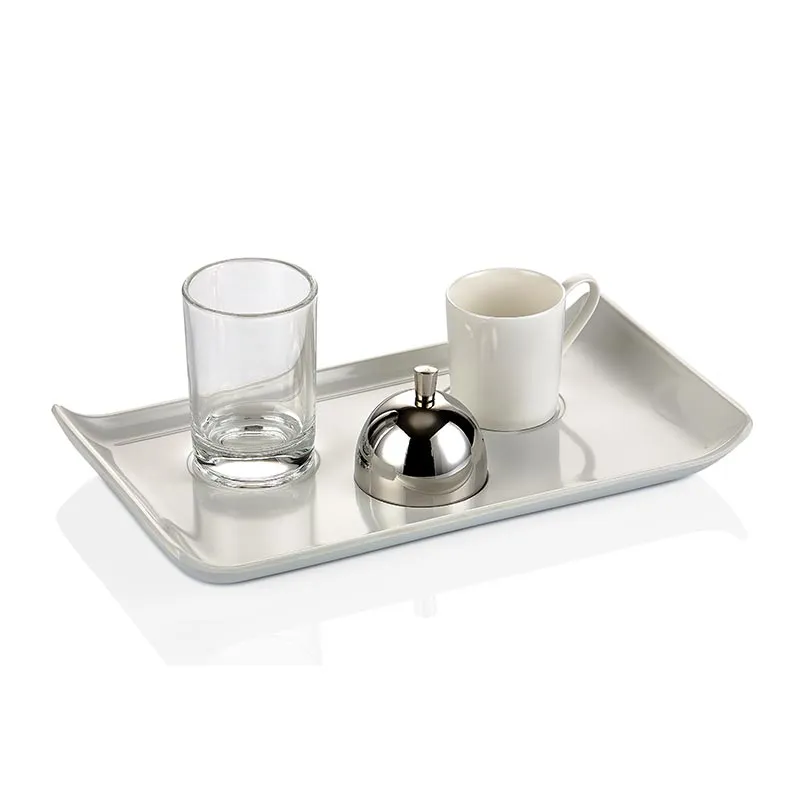 Biradlı BRD-406410 Dikdörtgen Türk Kahve Servis Takımı, 26x14.5 cm