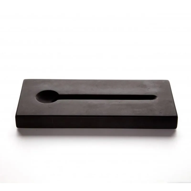 100% Chef Tear Mermer Kaşık Servis Tabağı, 20x7 cm
