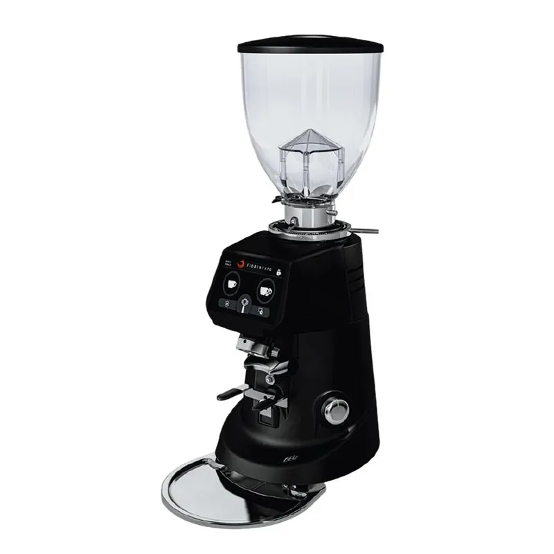 Fiorenzato F64 Pro Dark Titanyum On Demand Kahve Değirmeni, 64 mm, Siyah