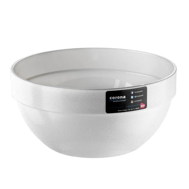 Bora Plastik Polikarbon Gastronomi Kase, 26 cm