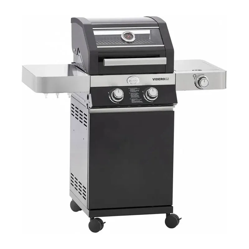 Rösle 25534 Videro G2-S Vario Barbekü İstasyonu, Doğalgazlı, Siyah