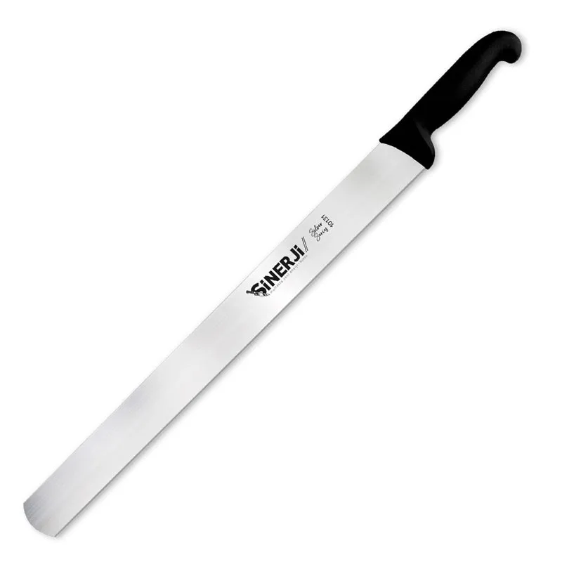 Sinerji Silver Plastik Saplı Döner Bııçağı, 55 cm, Siyah