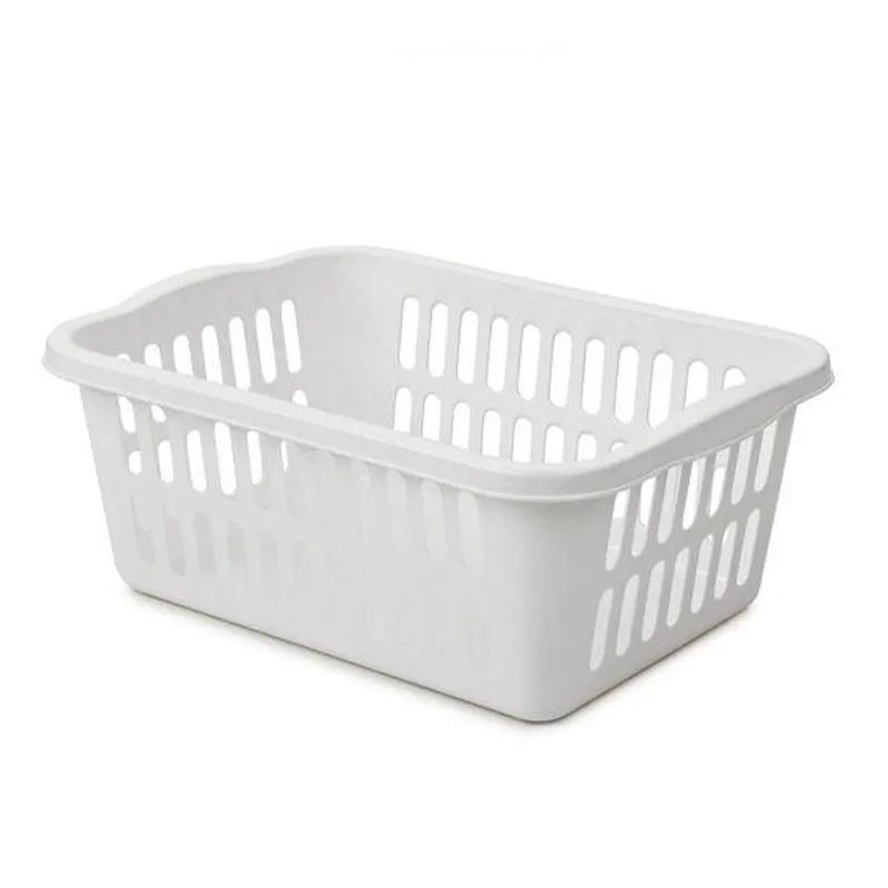 Bora Plastik Desenli Meyve Sepeti, 26.5 cm, Beyaz