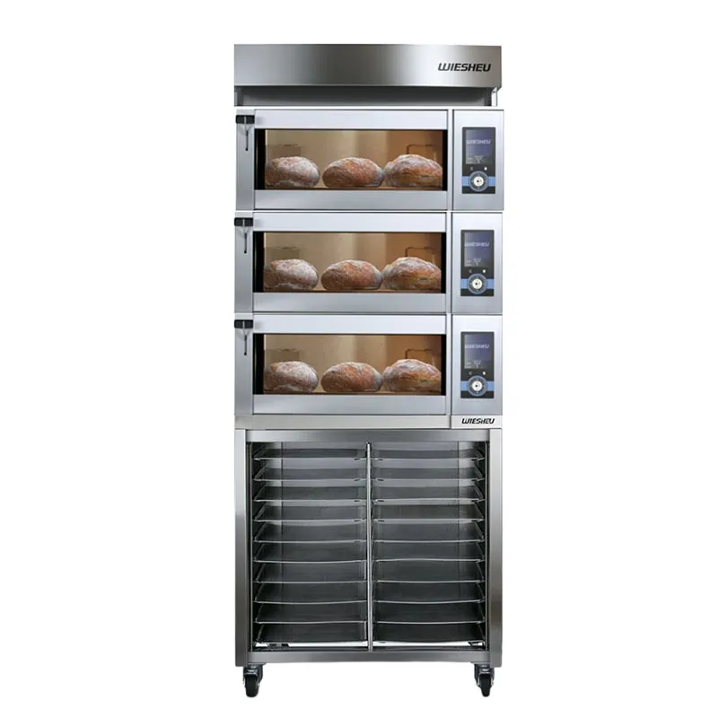Wiesheu EBO 64 M Fırın Alt Stand ve Davlumbazlı Set