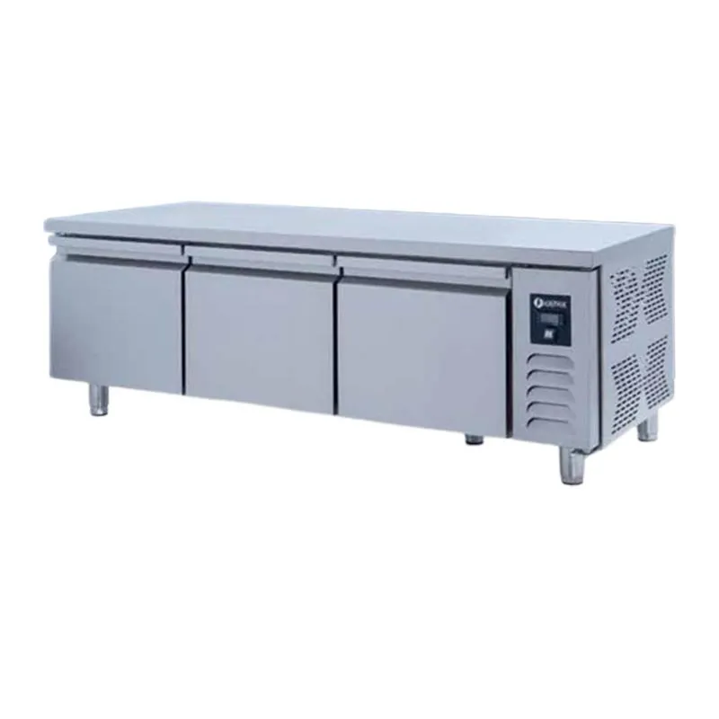 Iceinox UTS 330 CR Pişirici Altı Buzdolabı, 3 Kapılı