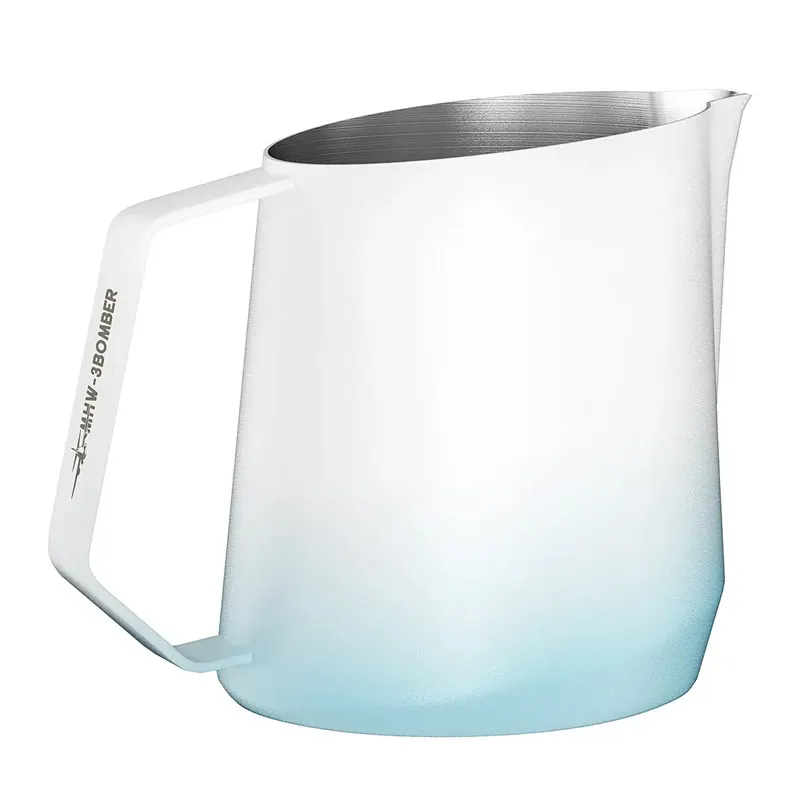 MHW-3Bomber P6847BL Süt Potu Pitcher, 600 ml, Mavi Beyaz