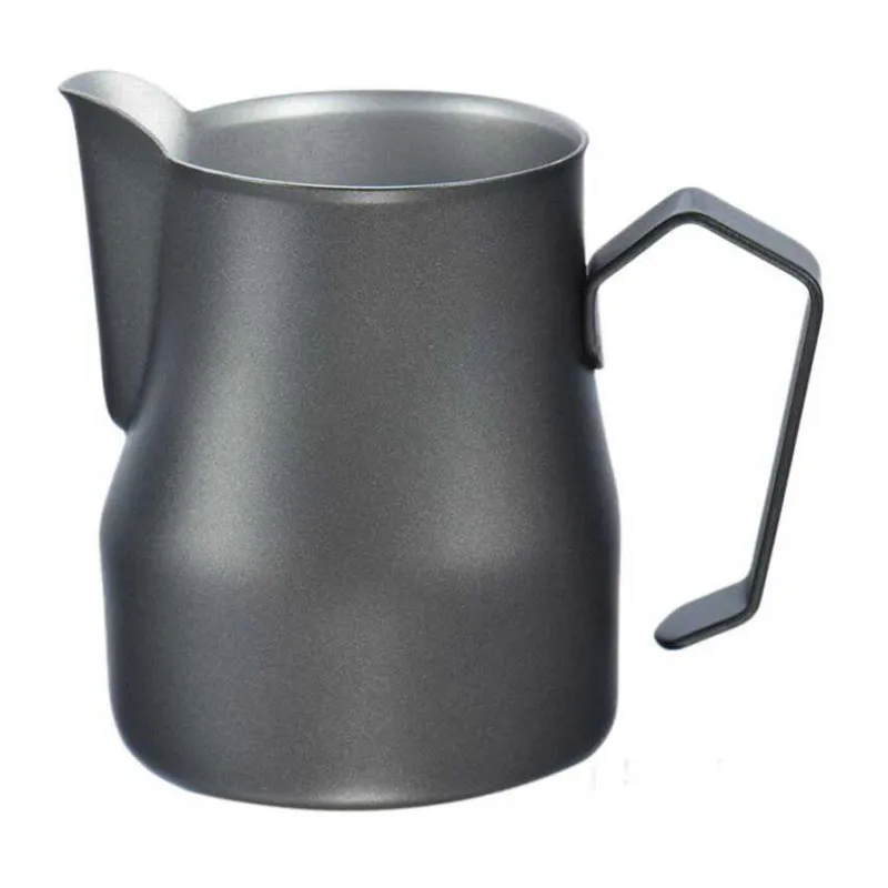 Epinox SPP-S7 Prof Süt Potu Pitcher, 700 ml, Siyah