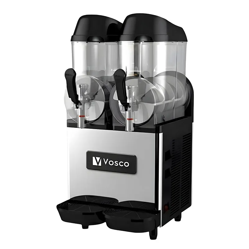 Vosco VXC-224 Ice Slush Makinesi, Çift Hazneli, 12+12 L