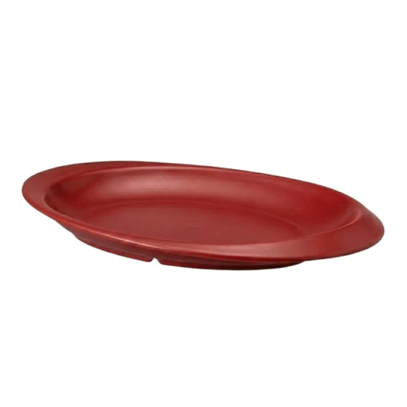 Zicco K-2200 Melamin Kayık Model Teşhir Tepsisi, 26x40x4 cm, Kırmızı