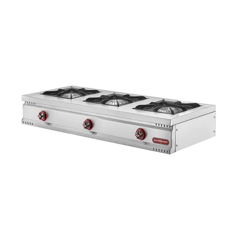 SilverInox MD-4D Set Üstü Midi Ocak, 135x60x25 cm, Doğalgazlı