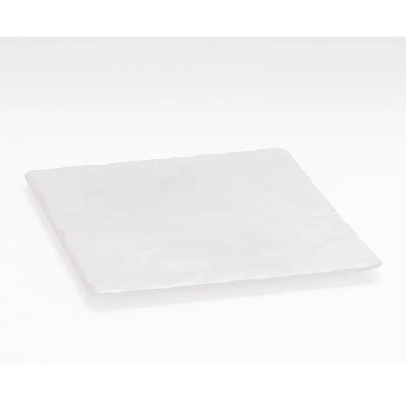 Zicco K-9500 Taş Model Melamin Teşhir Tabağı, 26x32 cm, Beyaz
