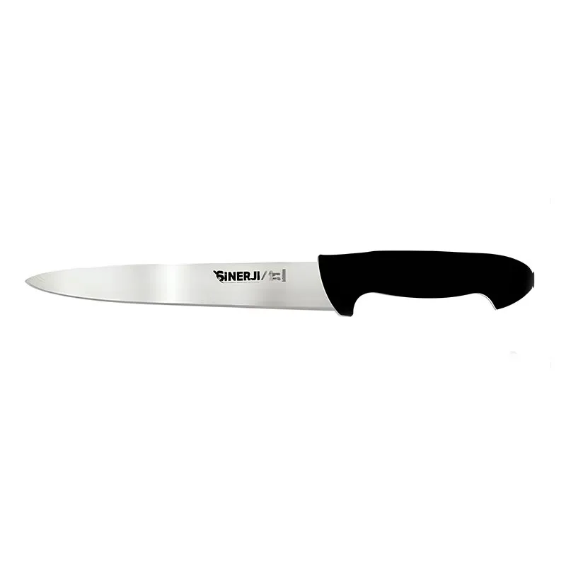 Sinerji Passion Plastik Saplı Dilimleme Bıçağı, 18 cm, Siyah