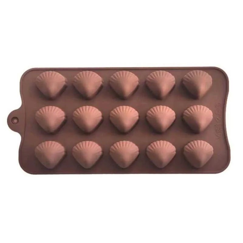 Epinox MID-13 Midye Silikon Çikolata Kalıbı