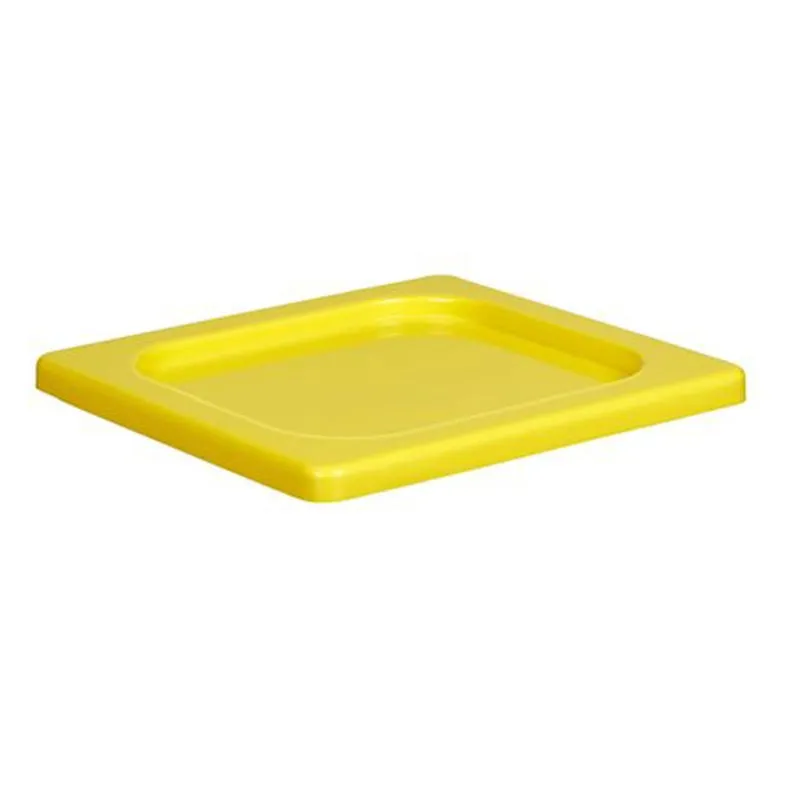Bora Plastik GN 1/6 Kilitli Polipropilen Gastronorm Kapak, Sarı