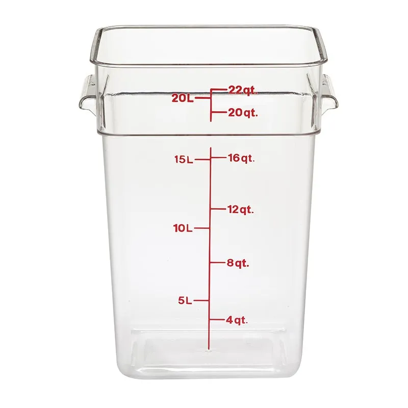 Cambro Camsquare Saklama Kabı, 20.8 L