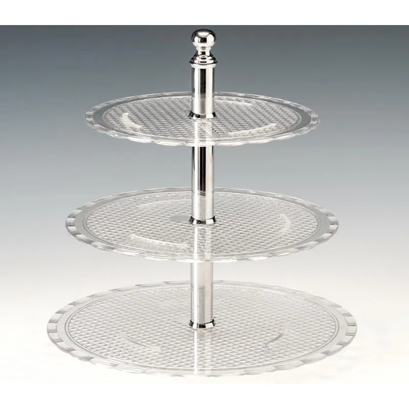 Zicco ZCP-713 Polikarbon Teşhir Standı, 31 cm, Şeffaf