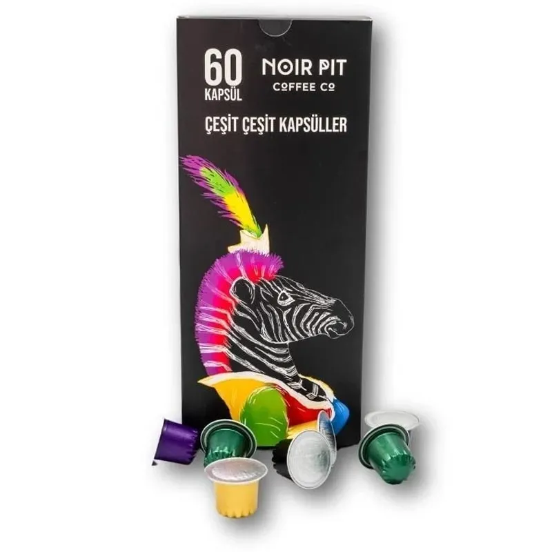 Noir Pit Karışık 60 Adet Kapsül Kahve