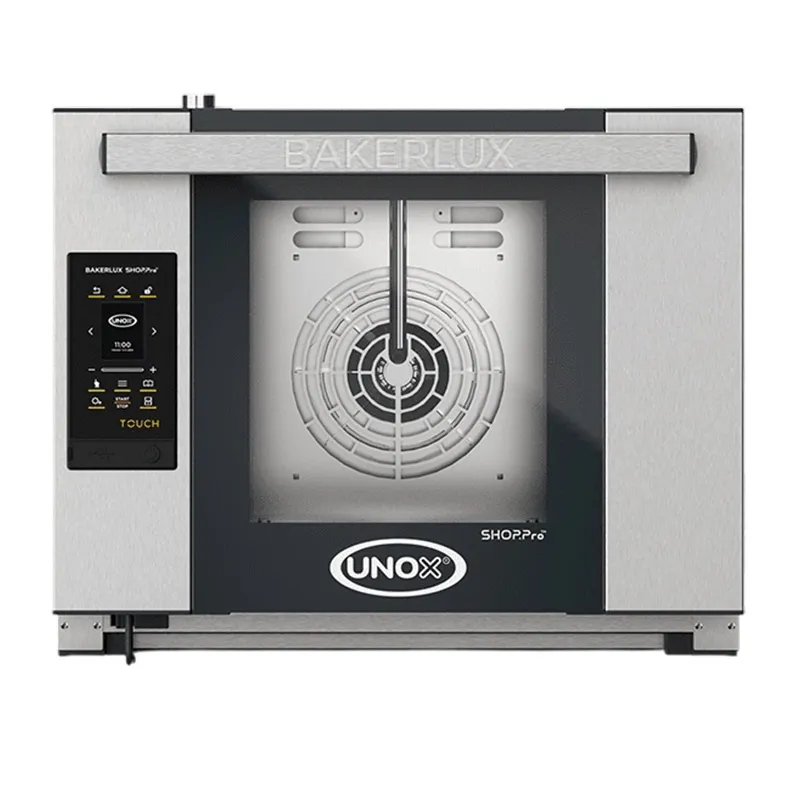Unox Bakerlux SHOP.Pro LED XEFR-04HS-ETDV Touch Arianna Fırın, 4 Tepsi Kapasiteli, 46x33 cm, Elektrikli