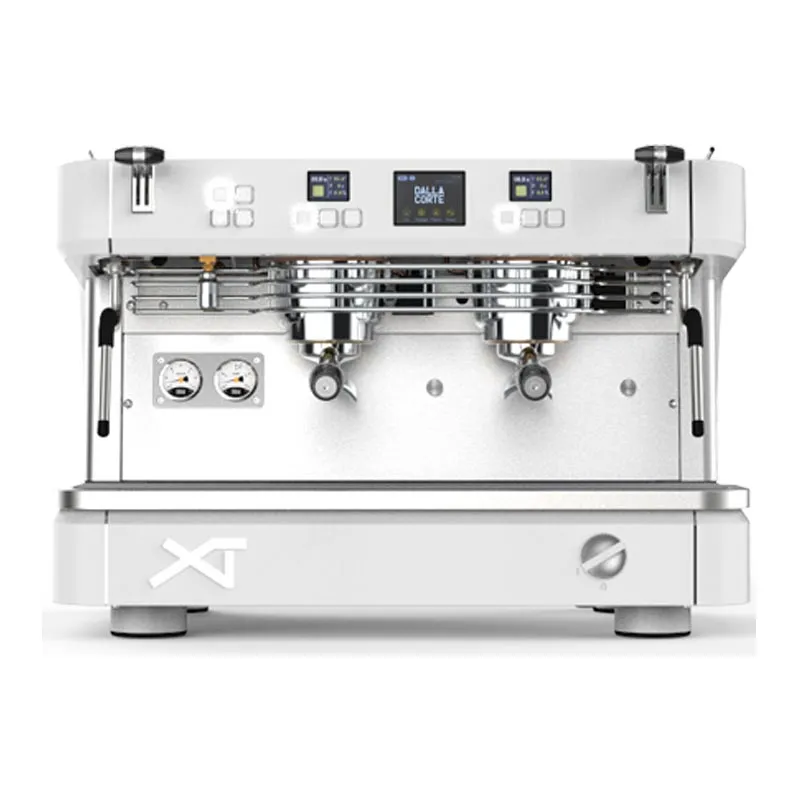 Dalla Corte XT Barista Espresso Kahve Makinesi, 2 Gruplu, Beyaz
