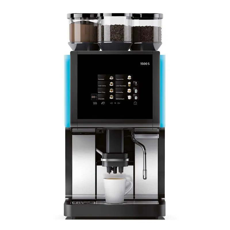 WMF 1500S Full Otomatik Dynamic Milk Kahve Makinesi, 2 Öğütücü, 1 Çikolata Slotu