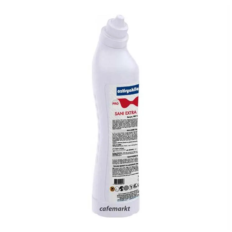 Öztiryakiler Sani Extra Pro Banyo ve Tuvalet Temizleyici, 0.75 L