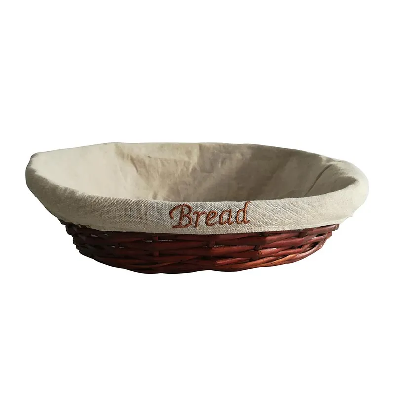 Biradlı GRV-903L Yuvarlak Konik Ekmek Sepeti, 45x7/17 cm