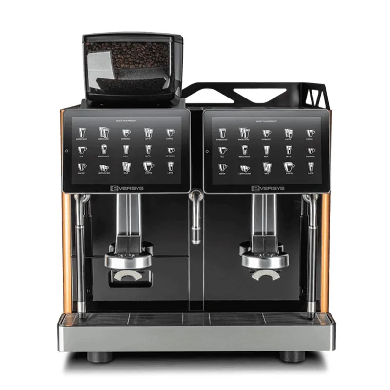 Eversys Enigma Classic E4S Süper Otomatik Espresso Makinesi, 2 Gruplu, Earth