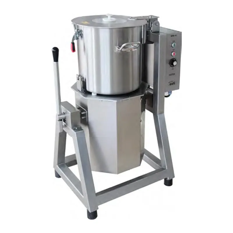 Öztiryakiler SPM 50 2-SPD Çift Devirli Sebze Parçalama ve Humus Makinesi, 50 L, Trifaze