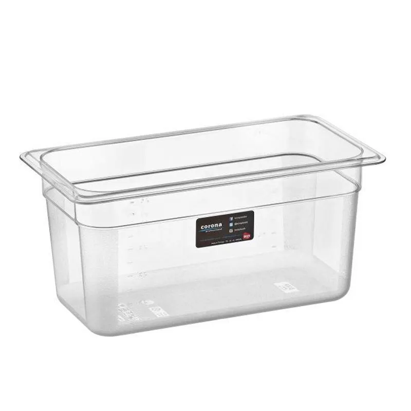 Bora Plastik GN 1/3-150 mm Polikarbon Gastronorm Küvet, 5 L