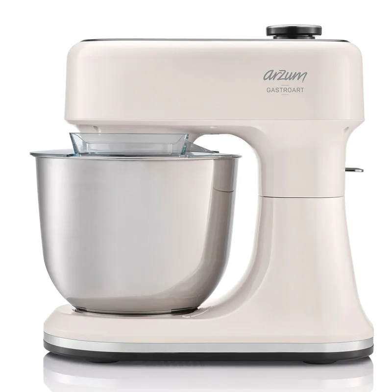 Arzum AR1190-3300 Gastroart Mutfak Şefi Stand Mikser, 5 L, Krem